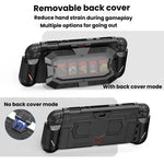 Coque de protection mécanique STARTRC GAMES pour Nintendo Switch 2 avec rangement amovible pour cartes de jeu, coque arrière de protection mécanique