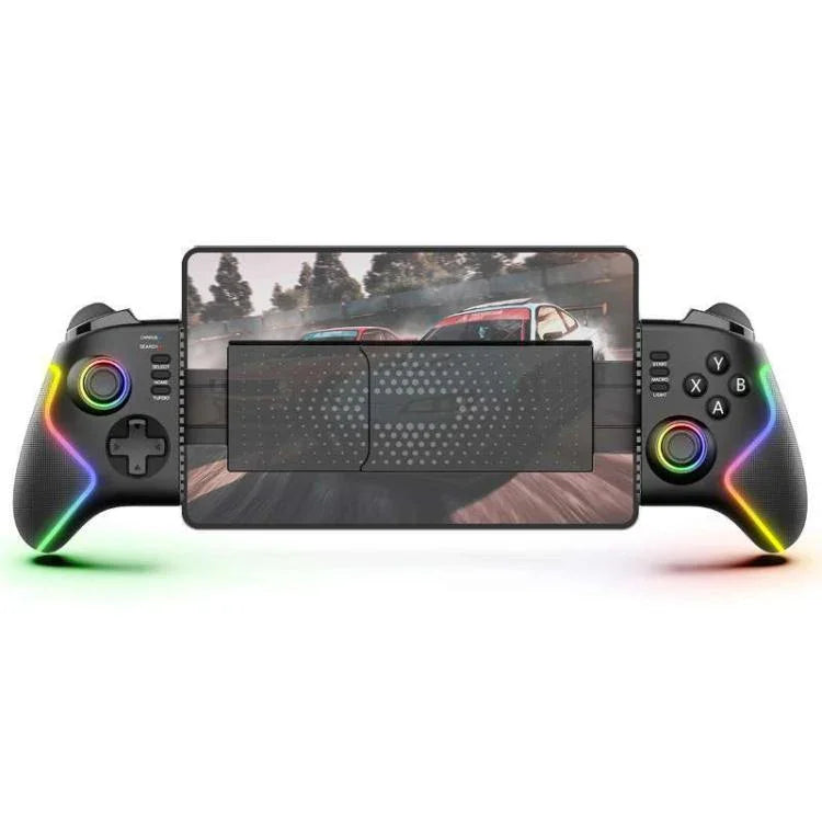 Manette de jeu extensible Ipega PG-9122 avec joysticks à effet Hall et gyroscope 6 axes pour téléphones/tablettes Android/IOS, PS4/PS3, Switch, PC Windows