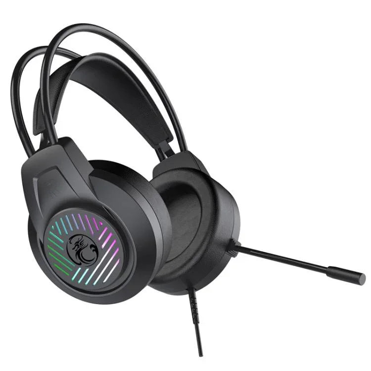 Casque gaming PC 3,5 canaux Heavy Bass, casque de jeu filaire 1,5 m, iMICE HD-410