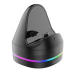 Station de charge ipega pour console Nintendo Switch 2 avec effets lumineux RGB, ipega