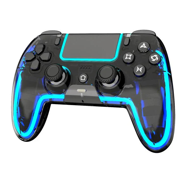 Manette sans fil Bluetooth PS5 avec boutons arrière programmables, éclairage RGB