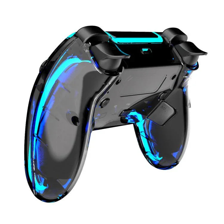 Manette sans fil Bluetooth PS5 avec boutons arrière programmables, éclairage RGB