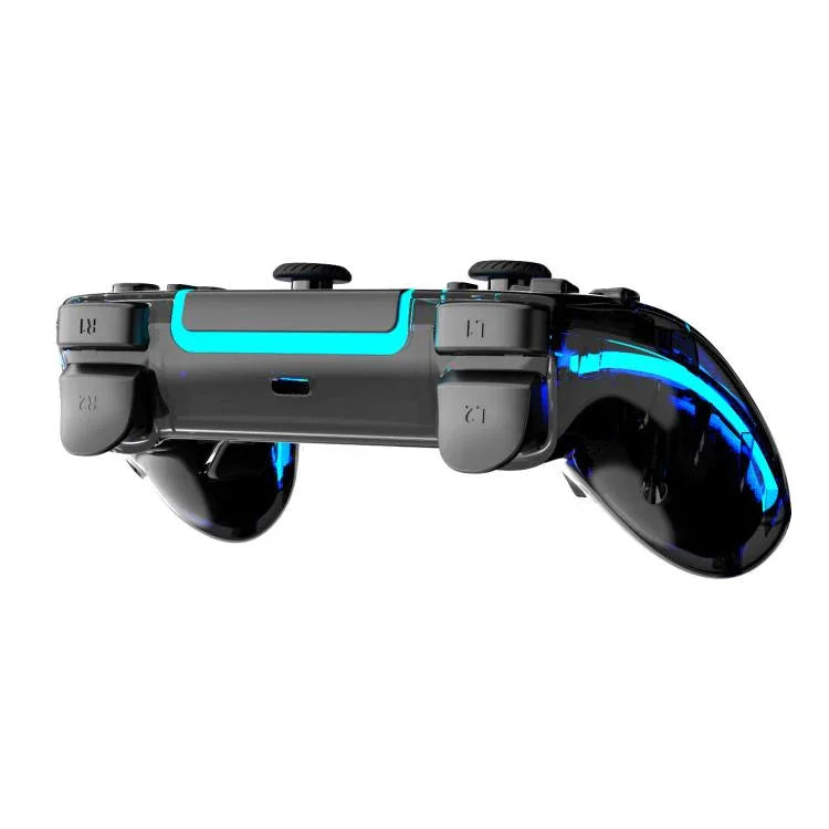 Manette sans fil Bluetooth PS5 avec boutons arrière programmables, éclairage RGB