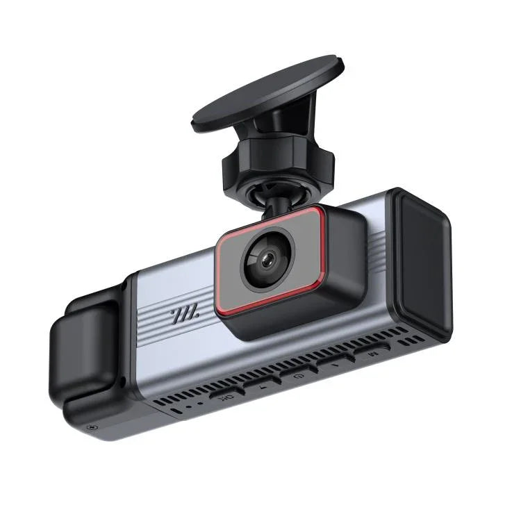 DVR de voiture HD 1080P 3,16 pouces avec vision nocturne infrarouge, avant + intérieur (sans Wi-Fi), avant + intérieur + arrière (sans Wi-Fi), avant + intérieur + connectivité Wi-Fi, avant + intérieur + arrière + connectivité Wi-Fi