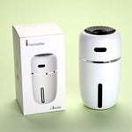 Mini humidificateur USB avec veilleuse de voiture, humidificateur de bureau portable pour la maison à grande brume, H02