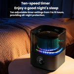 Humidificateur sans brume Détection intelligente Purificateur d'air avec veilleuse