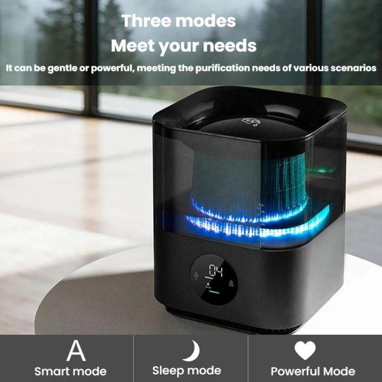 Humidificateur sans brume Détection intelligente Purificateur d'air avec veilleuse