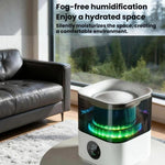Humidificateur sans brume Détection intelligente Purificateur d'air avec veilleuse