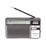 Radio multi-bandes FM AM SW portable BAIJIALI BJL-667 avec bouton indépendant, BAIJIALI BJL-667