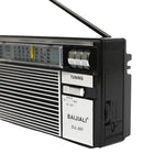 Radio multi-bandes FM AM SW portable BAIJIALI BJL-667 avec bouton indépendant, BAIJIALI BJL-667