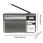 Radio multi-bandes FM AM SW portable BAIJIALI BJL-667 avec bouton indépendant, BAIJIALI BJL-667