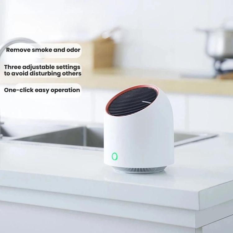 Purificateur d'air de bureau, petit purificateur portable USB silencieux pour la maison, éliminateur d'odeurs, A2