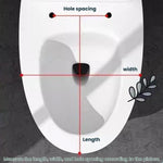 Couvercle de toilettes EAV épaissi, Couvercle de toilettes souple en mousse, Blanc forme O, Bleu forme O, Blanc forme V, Bleu forme V