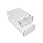 Boîte de rangement cachée sous le bureau sans perçage, boîte organisatrice, petit transparent blanc, petit transparent noir, moyen noir mat, moyen transparent mat, grand transparent noir, grand transparent blanc, grand blanc mat, grand noir mat