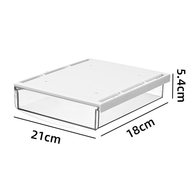 Boîte de rangement cachée sous le bureau sans perçage, boîte organisatrice, petit transparent blanc, petit transparent noir, moyen noir mat, moyen transparent mat, grand transparent noir, grand transparent blanc, grand blanc mat, grand noir mat