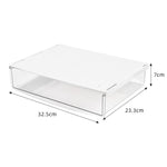 Boîte de rangement cachée sous le bureau sans perçage, boîte organisatrice, petit transparent blanc, petit transparent noir, moyen noir mat, moyen transparent mat, grand transparent noir, grand transparent blanc, grand blanc mat, grand noir mat