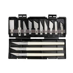13pcs /Set couteau de découpe et de gravure pour papier manuel, outil de tampon en caoutchouc, couteau d'art