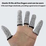 Gants de protection anti-coupure 15 aiguilles pour les doigts, gants de protection anti-coupure pour la gravure, 10 pièces