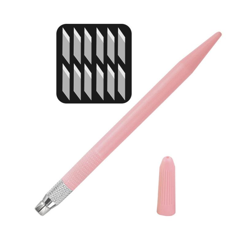 14pcs /Set couteau de découpe et de gravure pour tampon en caoutchouc DIY, couteau de sculpture de fruits, rose, noir, vert