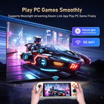 Console de jeu rétro K56 avec écran tactile 5,5 pouces, système Android 14, interface ES-DE pour un jeu plus rapide, sans carte de jeu, 6+128G