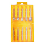 10pcs /Boîte lime rotative HSS pour travail du bois, lime de sculpture de racines, 10pcs /Boîte lime rotative