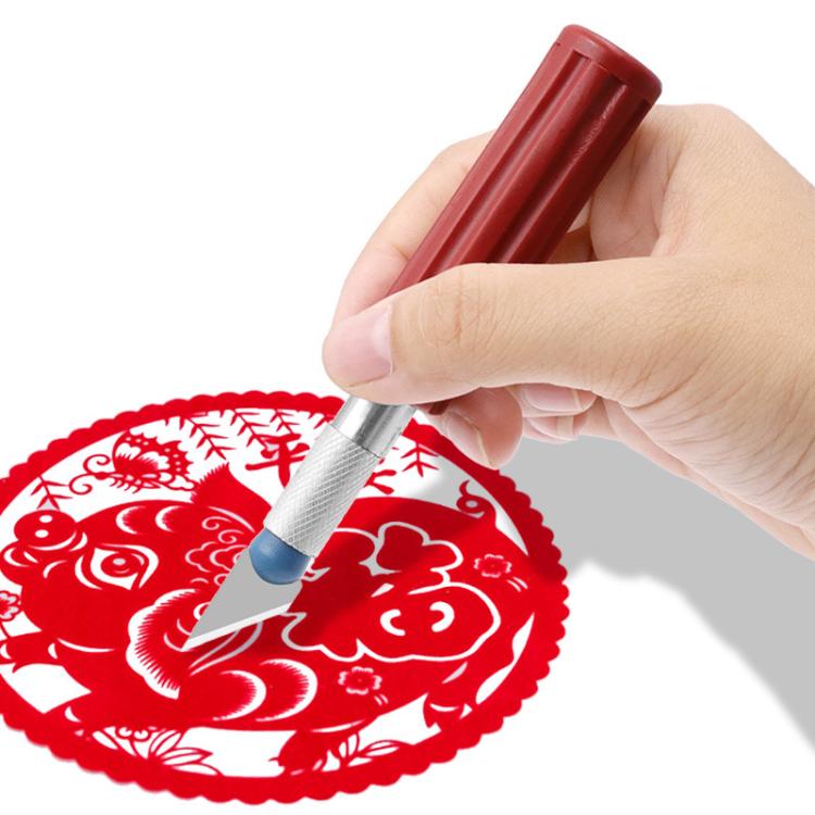 Set de couteaux de gravure en métal, fraise de gravure pour papier modèle, 13pcs /Boîte