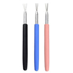 3pcs Soft Pottery Clay Modeling Sculpting Tools Clay Texture Brush DIY Making Aids, 3pcs Texture Brush