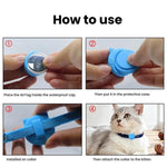Pour collier de chat en silicone étanche AirTag 2e génération / AirTag 1re génération avec boucle de sécurité détachable et pendentif poisson et clochette
