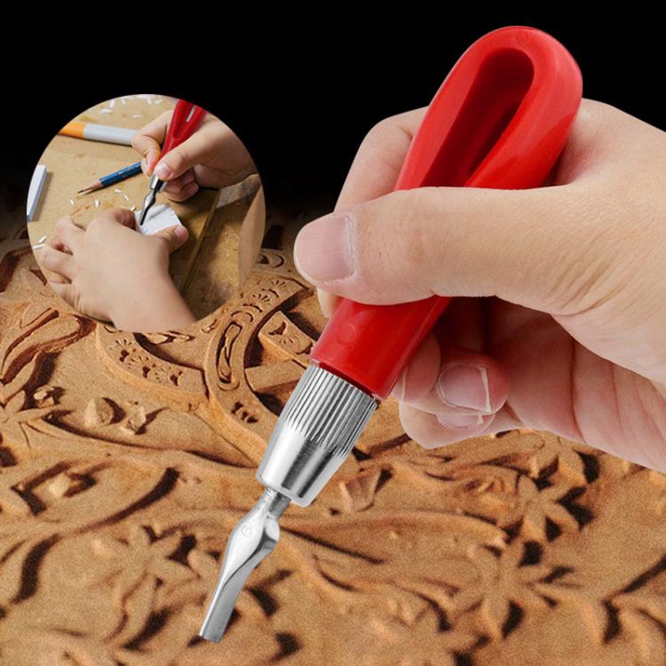 Set de couteaux de gravure pour impression, outil combiné de couteau de gravure sur bois, 8pcs /Set