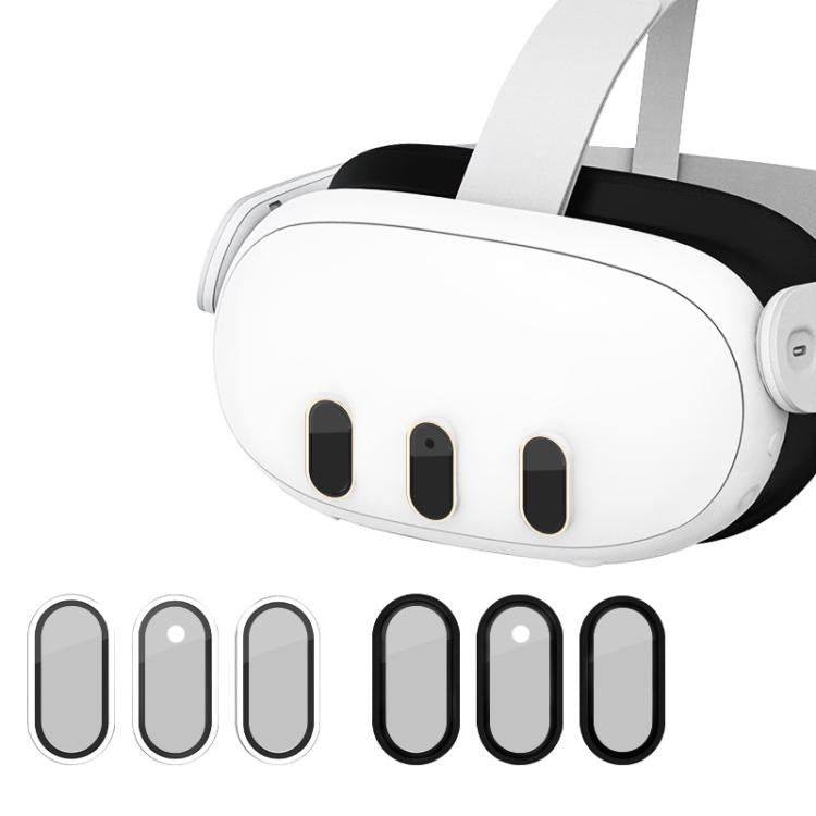 Pour Meta Quest 3 Protecteur d’objectif en alliage de titane Verre trempé anti-explosion Accessoires pour casque VR
