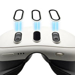 Pour Meta Quest 3 Protecteur d’objectif en alliage de titane Verre trempé anti-explosion Accessoires pour casque VR