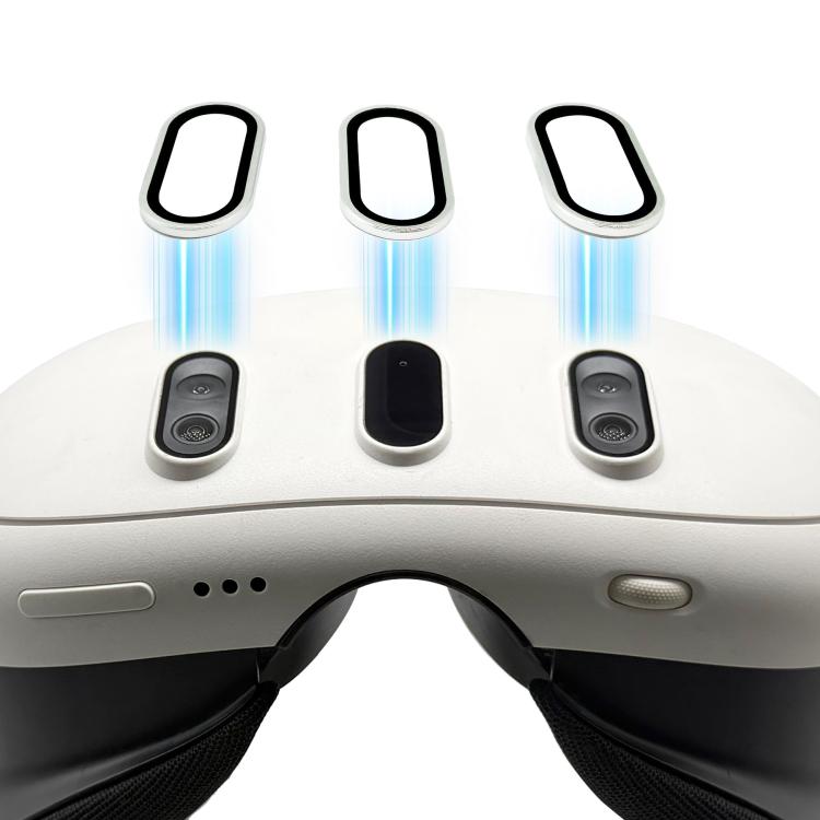 Pour Meta Quest 3 Protecteur d’objectif en alliage de titane Verre trempé anti-explosion Accessoires pour casque VR