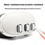 Pour Meta Quest 3 Protecteur d’objectif en alliage de titane Verre trempé anti-explosion Accessoires pour casque VR