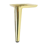 Pieds de table de chevet pour canapé Supports pour meuble TV Pieds métalliques pour table basse, 13cm, 15cm, 17cm