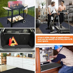 Tapis anti-huile pour entretien automobile, tapis de sol de garage en feutre antidérapant, 0,9 x 1 m, 1 x 1 m, 1 x 2 m
