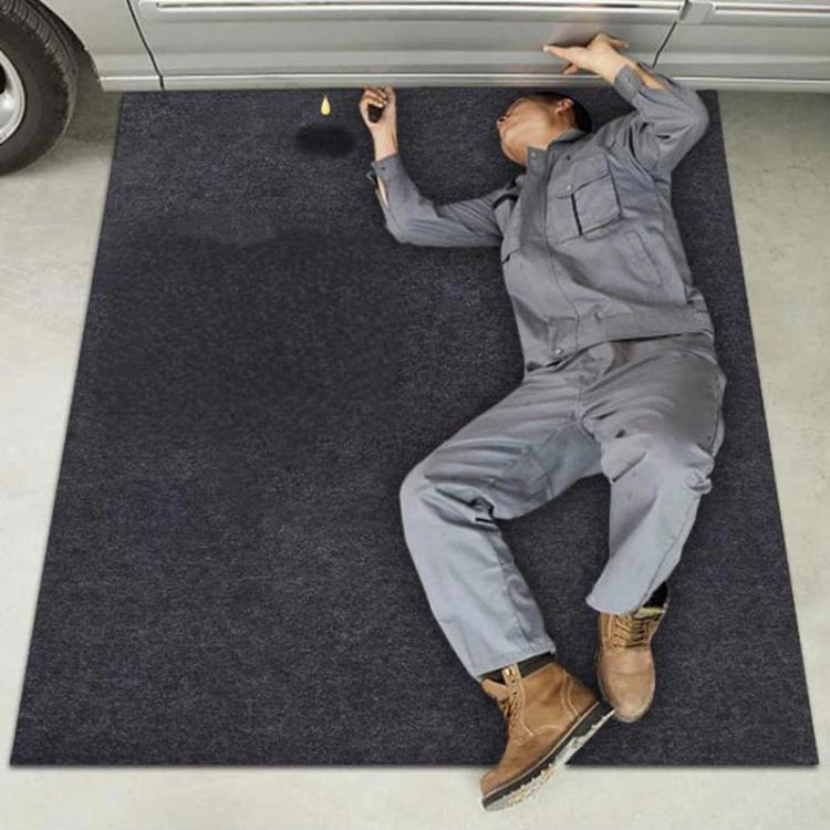 Tapis anti-huile pour entretien automobile, tapis de sol de garage en feutre antidérapant, 0,9 x 1 m, 1 x 1 m, 1 x 2 m