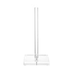Support et organiseur de rouleaux de papier toilette en acrylique pour cuisine, salle de bain et table basse, YX218