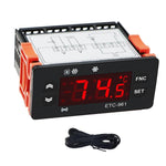 Régulateur de température 220V ETC-961 avec fonctions d'étalonnage d'alarme de dégivrage et de réfrigération, ETC-961 220V