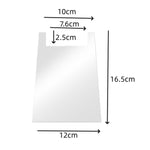 Bouclier mural en acrylique pour canapé et protection de meubles, simple, double