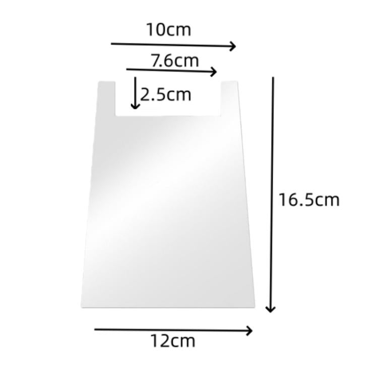 Bouclier mural en acrylique pour canapé et protection de meubles, simple, double