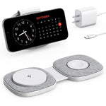 Chargeur sans fil magnétique pliable portable 3 en 1 T2 15W