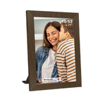 MSR-F1004 Cadre photo intelligent en nuage de 10,1 pouces avec WiFi et rotation automatique, écran tactile IPS HD, prise US, prise EU