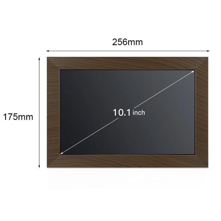 MSR-F1004 Cadre photo intelligent en nuage de 10,1 pouces avec WiFi et rotation automatique, écran tactile IPS HD, prise US, prise EU