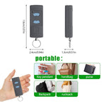 Télécommande sans fil 2 boutons 868MHZ pour porte de garage HORMANN HSE2 / HSE4 à copier