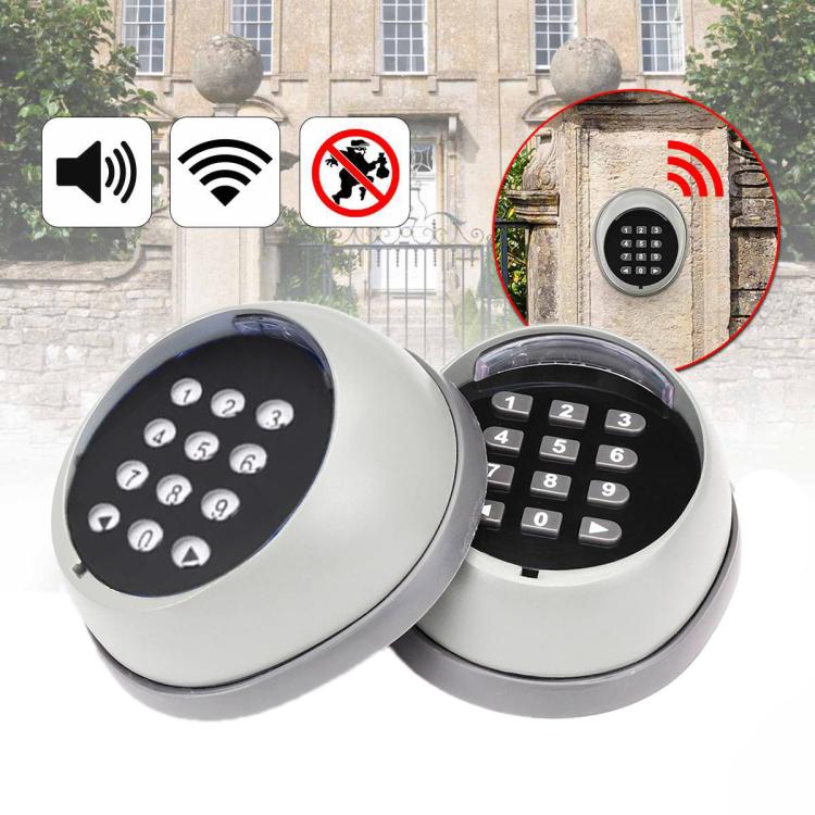 Clavier sans fil à mot de passe pour porte de garage avec contrôle intelligent 433MHz