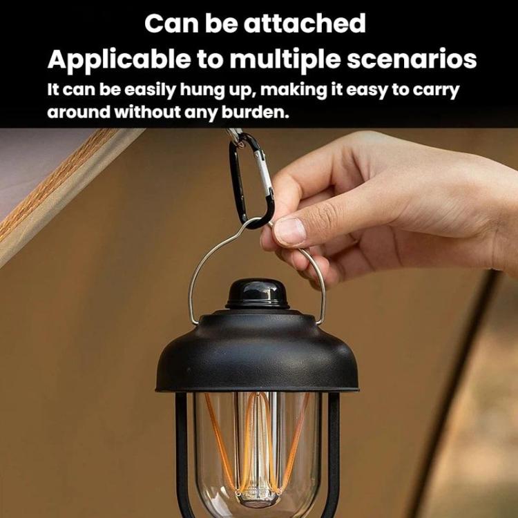SB-6620 Lampe LED d'extérieur étanche IPX6 Lanterne de camping portable multifonctionnelle à intensité variable