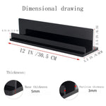 Présentoir de rangement en acrylique pour disques vinyles, YX213