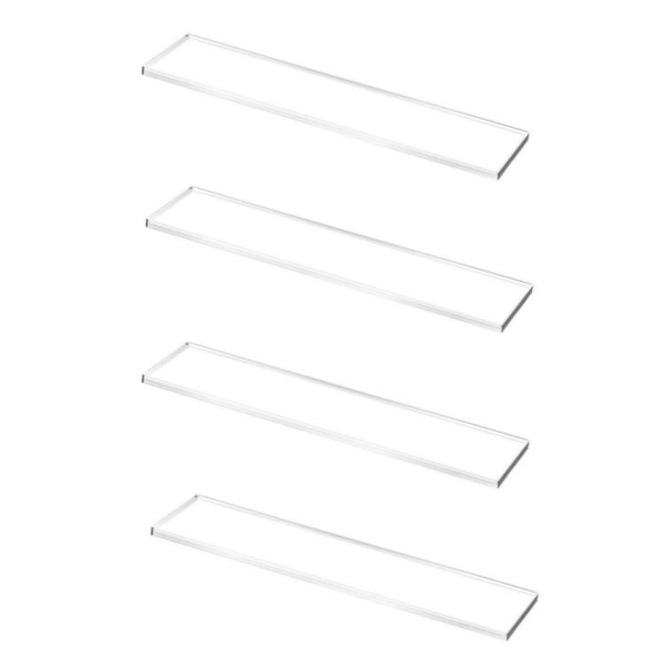 Lot de 2 tablettes de rechange pour armoire à pharmacie de 13 pouces, en acrylique, lot de 2, lot de 4