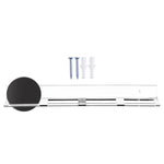 Lot de 2 supports muraux de rangement en acrylique pour crosse de hockey, 1 pièce, lot de 2