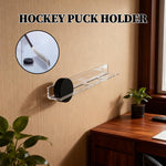 Lot de 2 supports muraux de rangement en acrylique pour crosse de hockey, 1 pièce, lot de 2